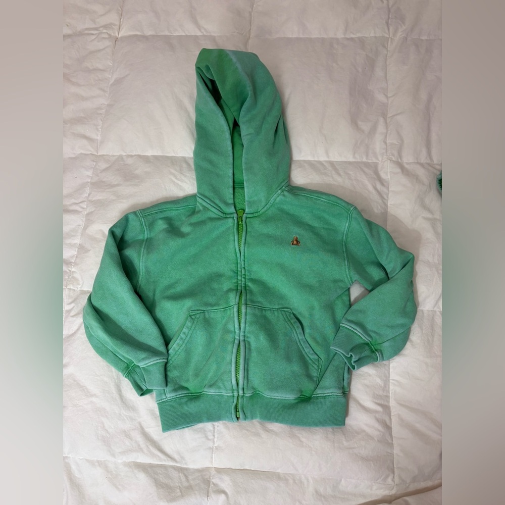 5 year old Green Hoodie and Sweatpants Set - Picture 5 of 8